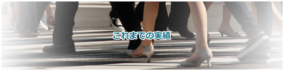 これまでの実績